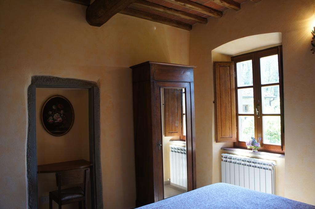 Bed and Breakfast Fattoria Poggerino Radda in Chianti Pokoj fotografie