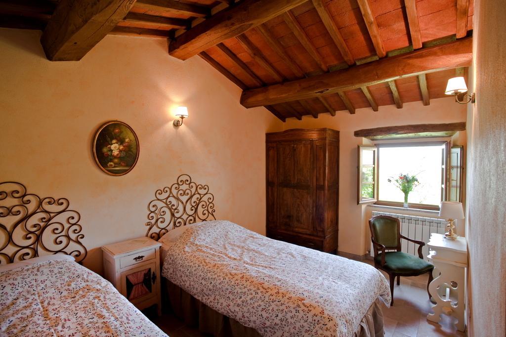 Bed and Breakfast Fattoria Poggerino Radda in Chianti Pokoj fotografie